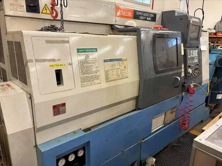 Mazak Mazatrol T-Plus CNC control 4000 RPM SQT-18M-Y MARK II  3 Axis