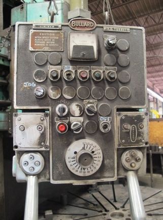 Bullard Vertical Boring Mill 81 RPM Dynatrol