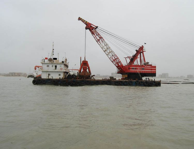 GRAB DREDGER ABT 18m3