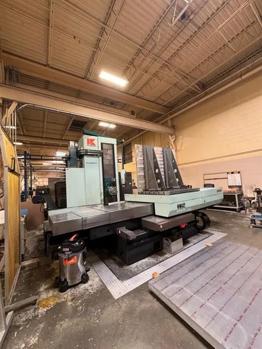 Kuraki KBT 11WA CNC 4 AXIS HORIZONTAL BORING MILL 4 Axis