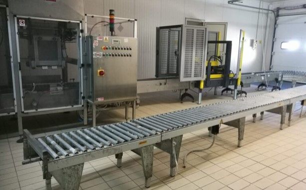 Automatic wrapping line