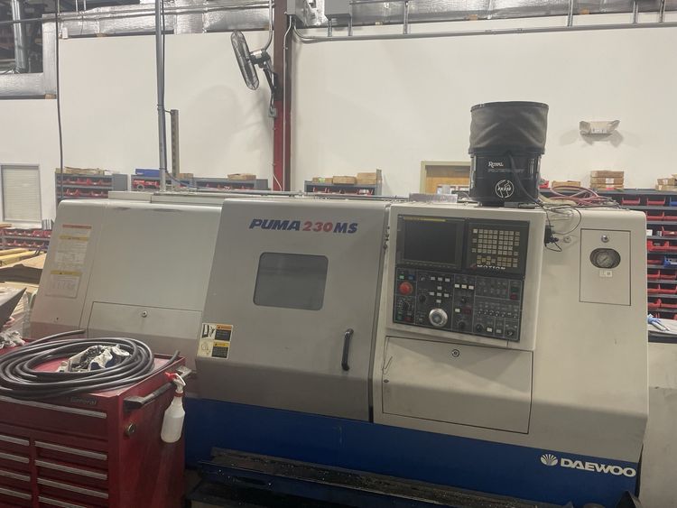 Daewoo CNC Control 4,500 RPM 230MS 2 Axis