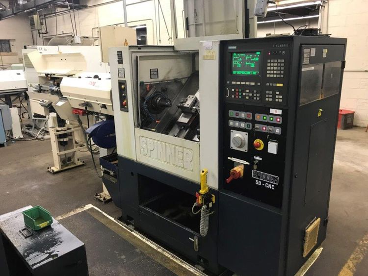 Spinner SIEMENS SINUMERIK 810T CNC CONTROL 8000 RPM SB ULTRA PRECISION ...