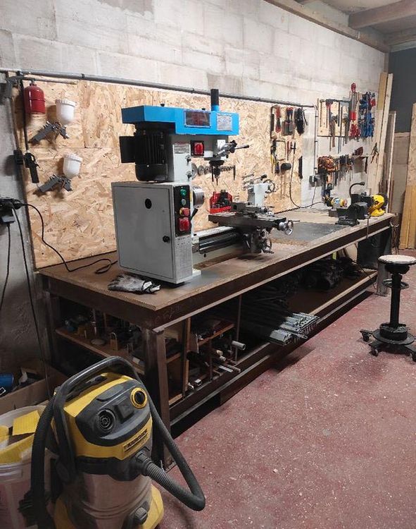 Bosch Combined lathe workshop carpentry tools
