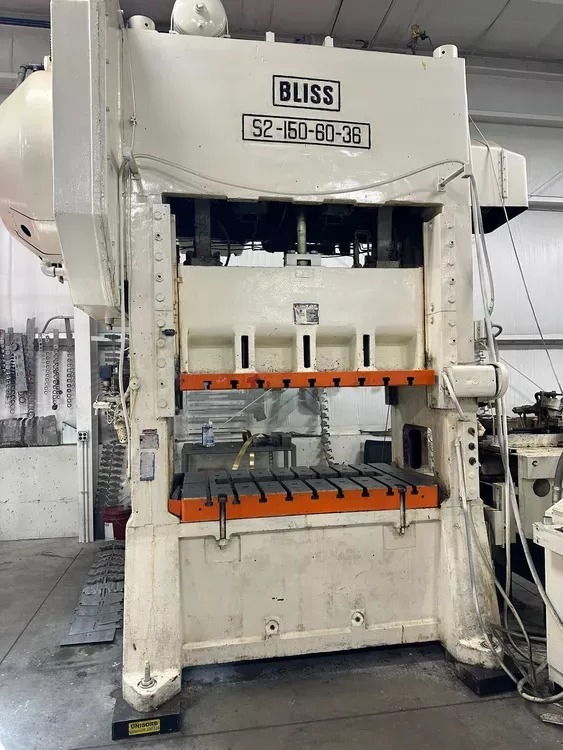 Bliss S2-150-60-36 150 tons