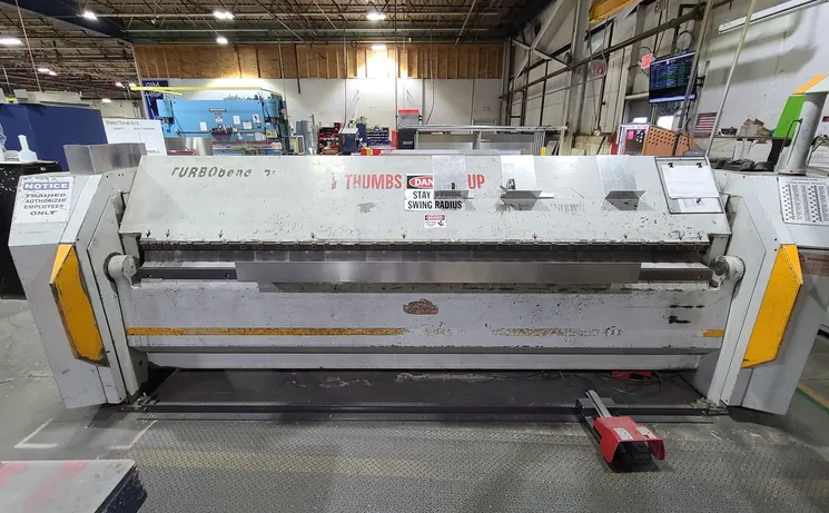 Ras TURBOBEND PLUS 62.30 Sheet Thickness Capacity (Mild Steel) 2 mm / 14 ga
