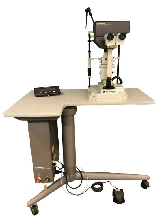 Coherent, Selecta 7000 SLT Glaucoma Ophthalmic Laser System w Factory Table