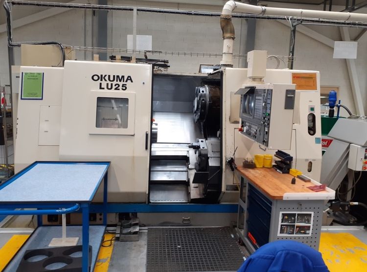 Okuma Control OSP 7000L Variable Speed LC 25 2 SC 650 2 Axis