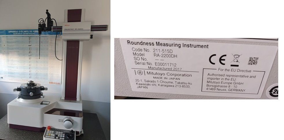 Mitutoyo Roundtest RA-2200AS