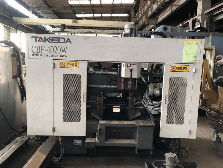 Takeda CBF‑4020W Band Saw drill CNC CONTROL