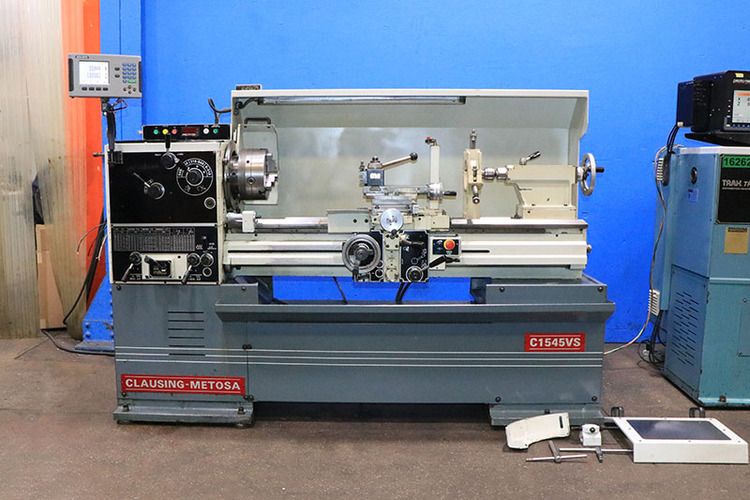 Clausing Engine Lathe 2300 RPM METOSA C1545VS