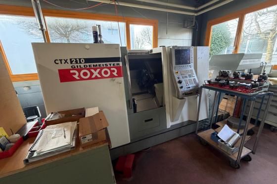 DMG, Gildemeister Siemens 840D CNC control 6000 rpm CTX 210 2 Axis