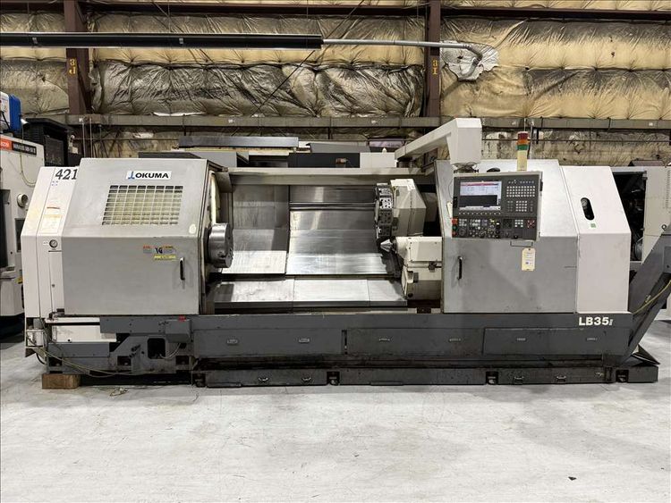 Okuma OSP-P200L CNC control 3,200 rpm LB-35-II 2 Axis