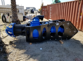 Hydraulic Excavator Pump Attachment