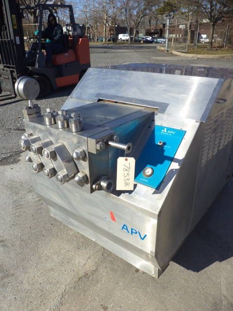 APV MS-18-5TPS-1500 High Pressure Pump/Homogenizer