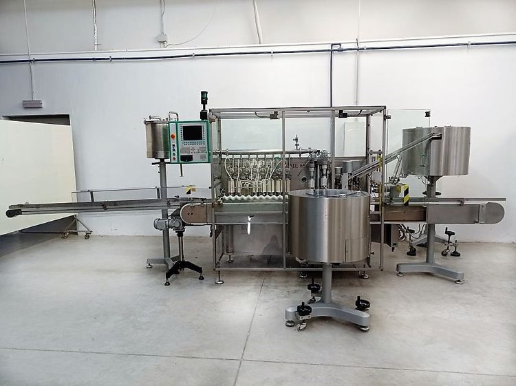 MARCHESINI ML 652, LIQUID FILLING AND CAPPING MACHINE