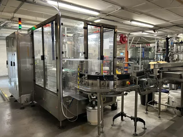 Krones Checkmat Line for Non-Returnable Glass Bottles