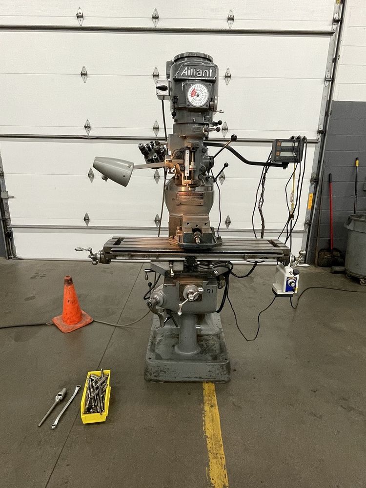 Alliant 42VC Vertical Mill 4500 RPM
