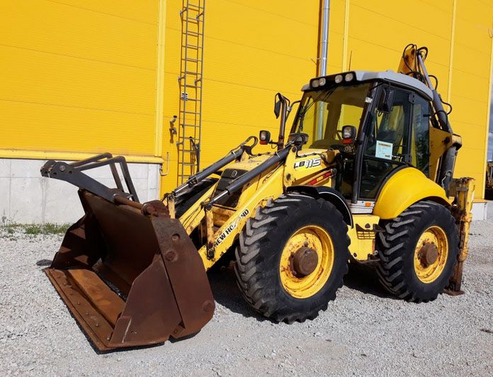 New Holland LB 115 B4 PS Backhoe loader