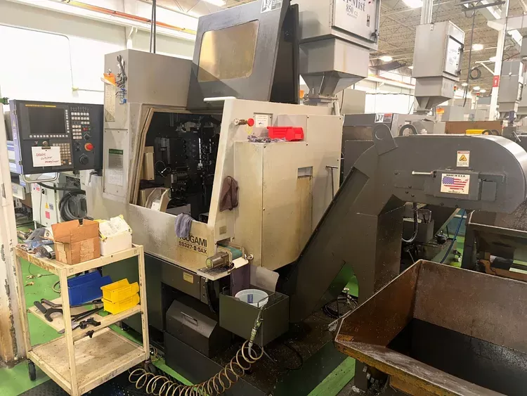 Tsugami Fanuc Series 31i-Model B5 Variable Speed SS-327-5AXIII 2 Axis