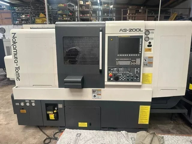 Nakamura Tome CNC Control 4,500 RPM AS200MLSY 5  Axis