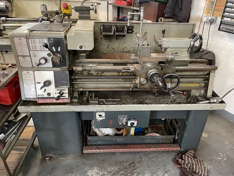 Colchester Gap Bed Centre Lathe 2000 rpm Bantam 2000