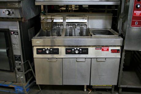 Frymaster Gas Triple Electric Fryer