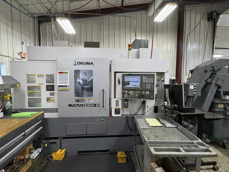 Okuma Control OSP P200L CNC Control 5,000 rpm Multus B200W 6 Axis