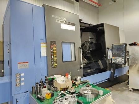 Doosan CNC Control 2000 RPM Puma 5100LYA 2 Axis