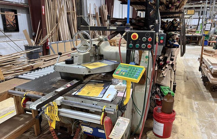 Cantek 01-RS Straight Line Rip Saw with Tigerstop
