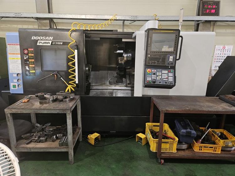 Doosan FANUC SERIES I CNC CONTROL 2800 RPM PUMA GT 3100M 3 Axis