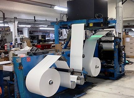 Arrow converting silicone coating line 18-20" wide