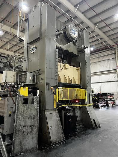 Danly 84"x48" SSDC Used Stamping Press 300 ton