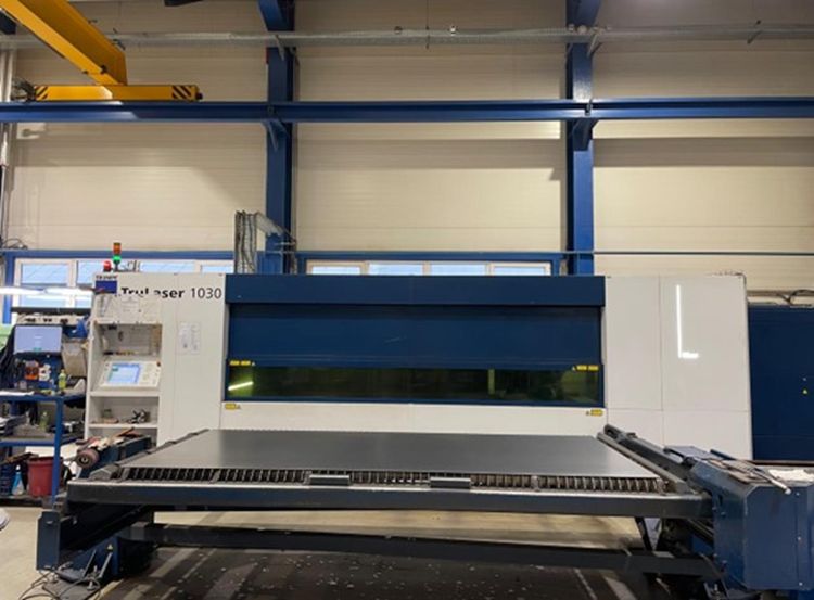 Trumpf TruLaser 1030 fiber CNC Control