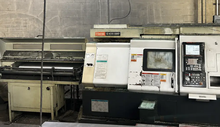 Mazak Mazatrol 640T Nexus CNC Control 4,000 RPM QUICK TURN NEXUS 250MSY  2 Axis