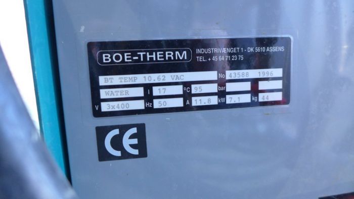 Boe Therm BT TEMP 10.62 Vac Thermal fluid unit