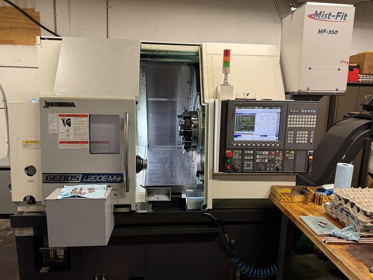 Okuma OSP-P300LA-e Variable Speed GENOS L200E-MY-E 2 Axis