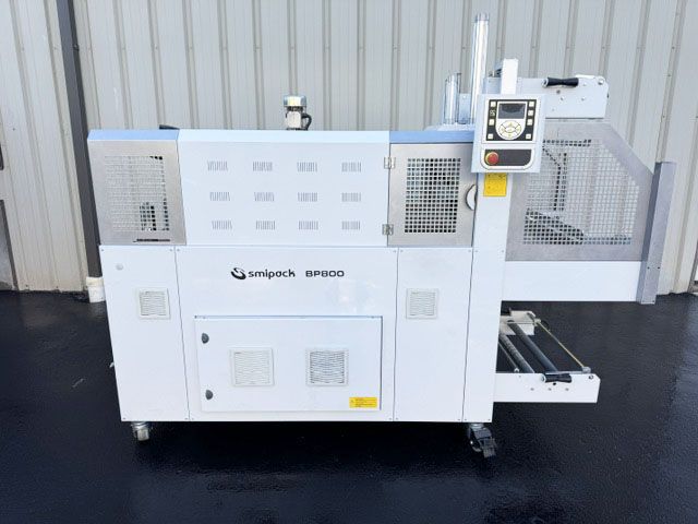 SMI BP800  Semi-Automatic Monobloc Shrink Wrapper & Heat Tunnel