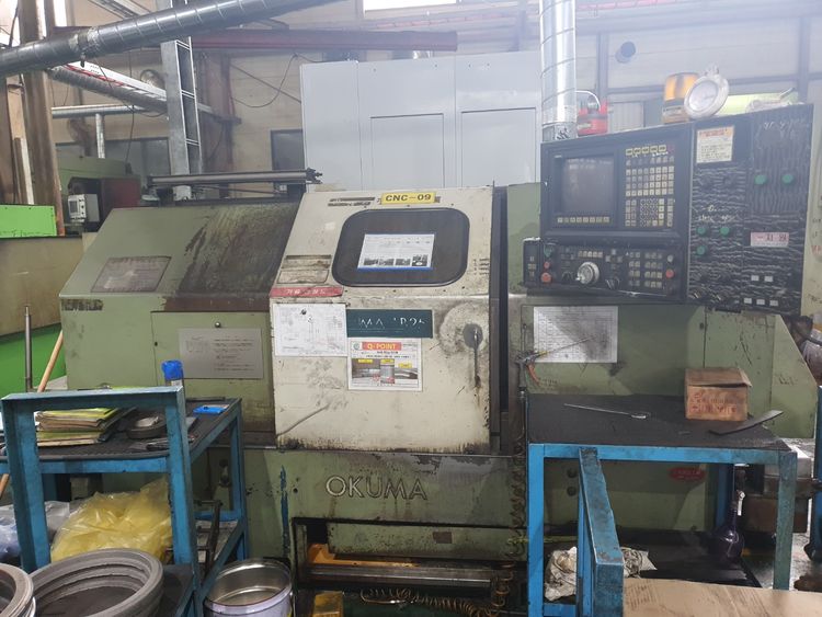 Okuma CNC Control Variable LB25 CNC Turning Machine 2 Axis