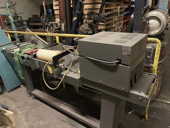 Clamco 110 L Bar Sealer And Shrink Tunnel