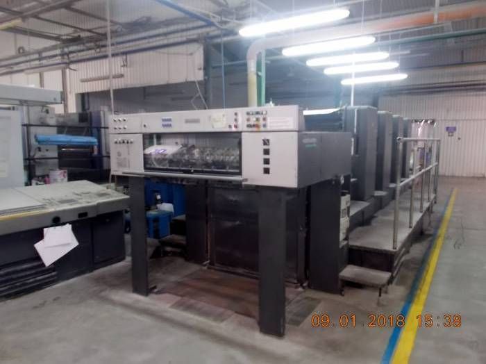 Heidelberg Speedmaster SM 102-4 straight 4 102 x 72 cm