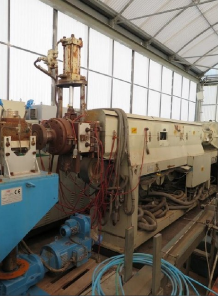 Union Ø 120 mm , 35 L/D Single-screw extruder