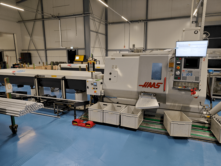 Haas CNC Control 5000 RPM 1/MIN TL-15BHE 7 Axis
