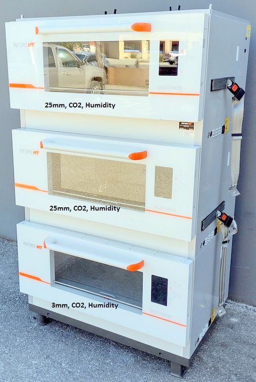 Infors Multitron Floor Incubator Shaker Triple Stack with CO2/Humidity