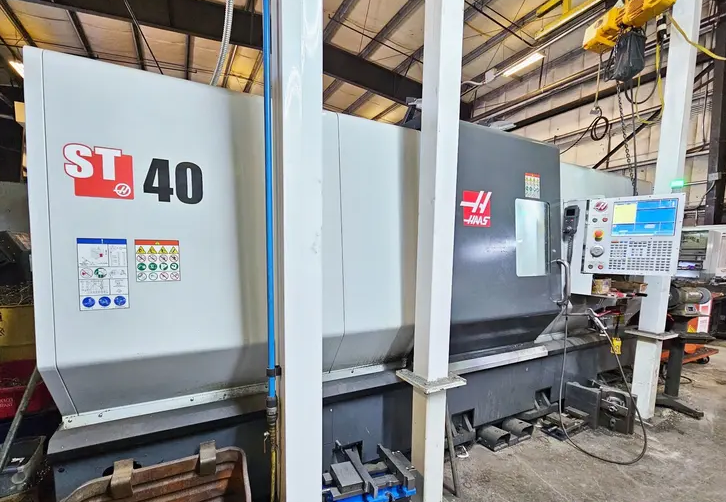 Haas CNC Control 2400 RPM ST-40 2 Axis