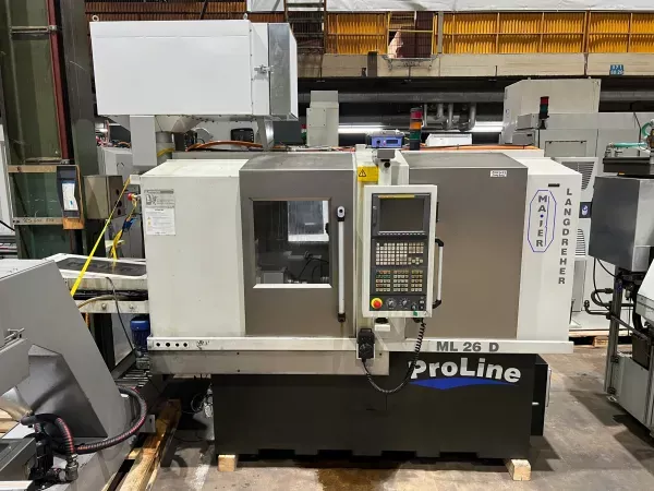 Maier MAIER Pro – GE Fanuc 8000 RPM ML 26 D 2 Axis