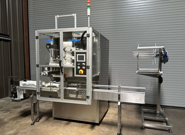 NAFM LX-300LXT, TWIN PACK Shrink Sleeve Bottle Labeler