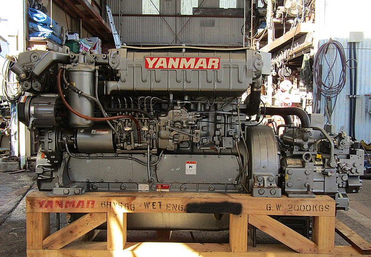 Yanmar 6HYP-WET 632PS(3.04/4.00)IMO2 632PS