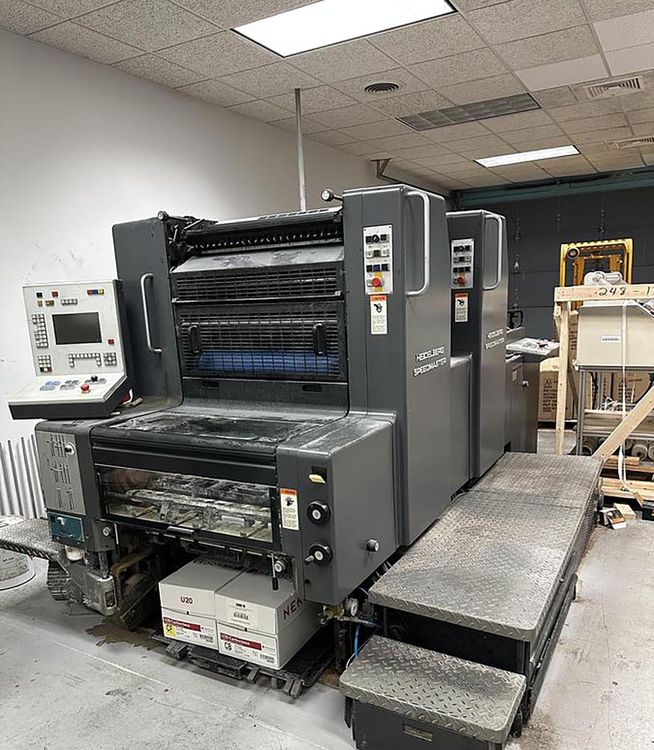 Heidelberg SM 74 20 1/2 x 29 1/8