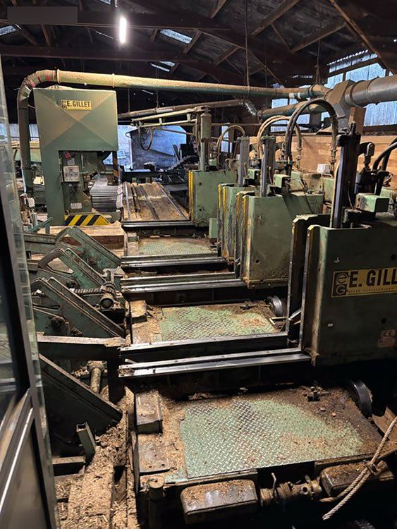 E.Gillet Eurostar Log cart and saw